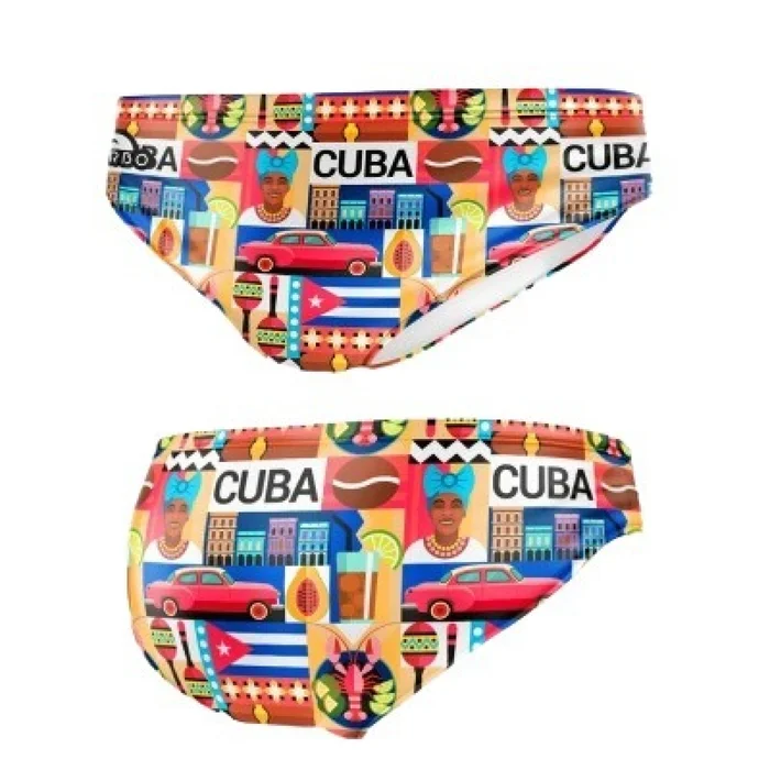 Bas de maillot de bain Turbo Hombre Cuba Girl [Taille S]
