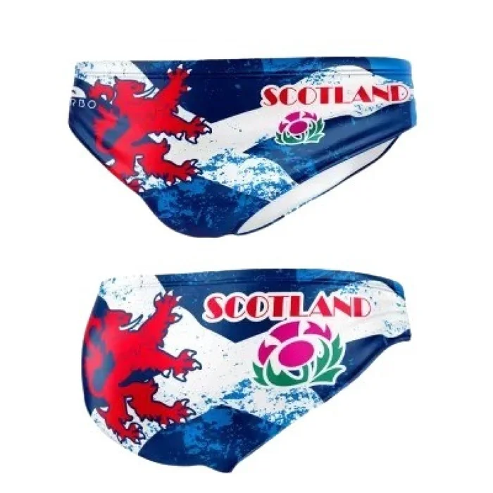 Bas de maillot de bain Turbo Hombre Scotland Painting 2017 [Taille S]
