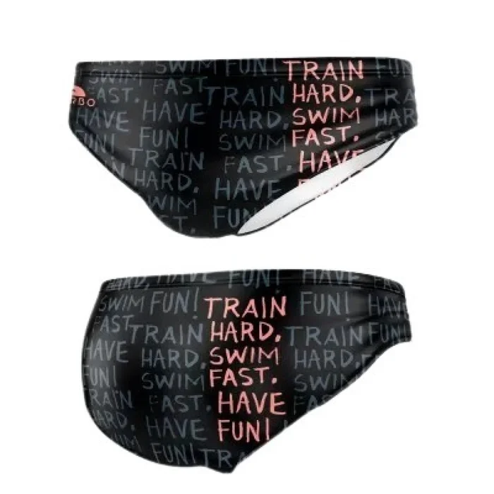 Bas de maillot de bain Turbo Hombre Train Hard [Taille S]