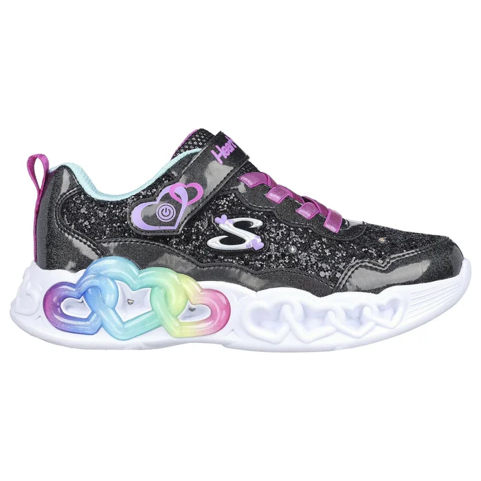 Basket fille Skechers Infinite Heart Lights-Fresh Love [Taille 27]