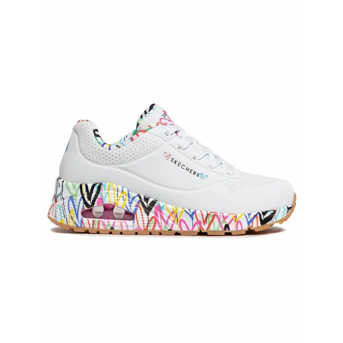 Baskets femme Skechers Uno Loving Love [Taille 35]