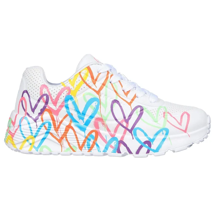 Baskets fille Skechers Uno Lite Spread The Love [Taille 27]