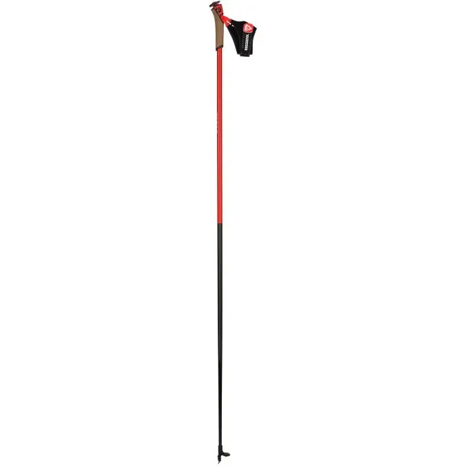 Bâton de ski Rossignol FORCE 7 Rouge Noir Bon Marché