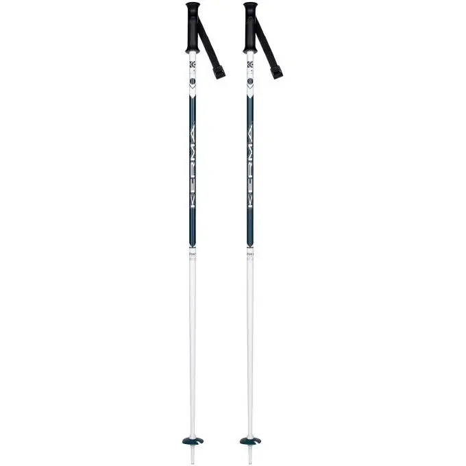 Bâtons de skis Kerma VECTOR Blue/White Must-Have
