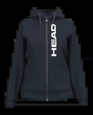 Blouson de Tennis Head Femme Club Original Hoodie Full Zip Navy
