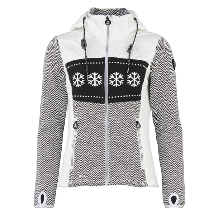 Blouson u00e0 capuche zippu00e9 bi-matiu00e8re femme Peak Mountain [Taille S]