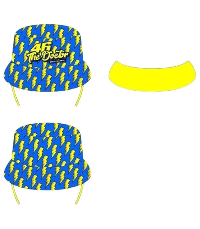 Bob Bébé VR46 bleu motif éclair MotoGP Officiel