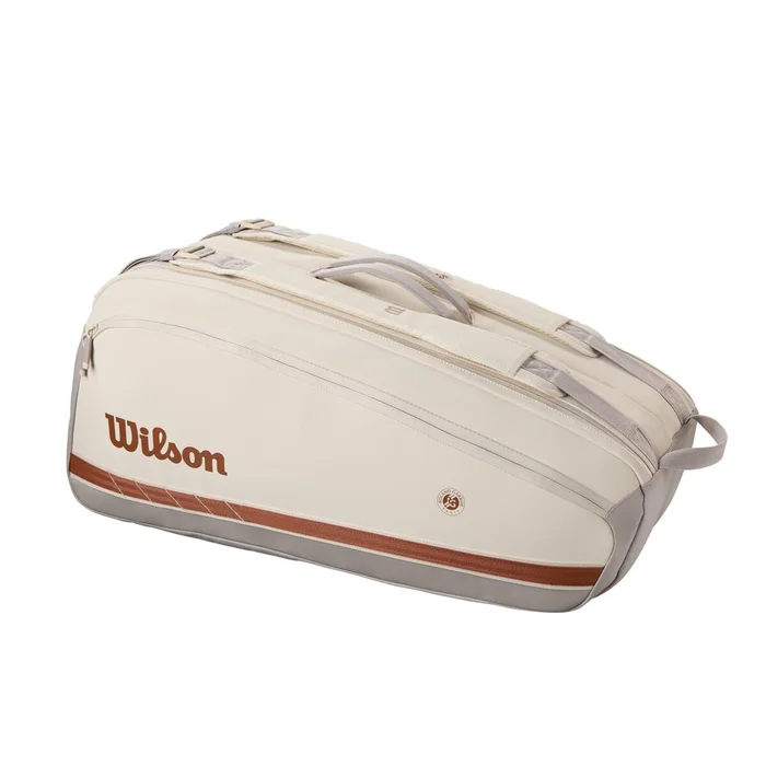 Bolsa de tenis 9 Raquetas Wilson Roland Garros 2025