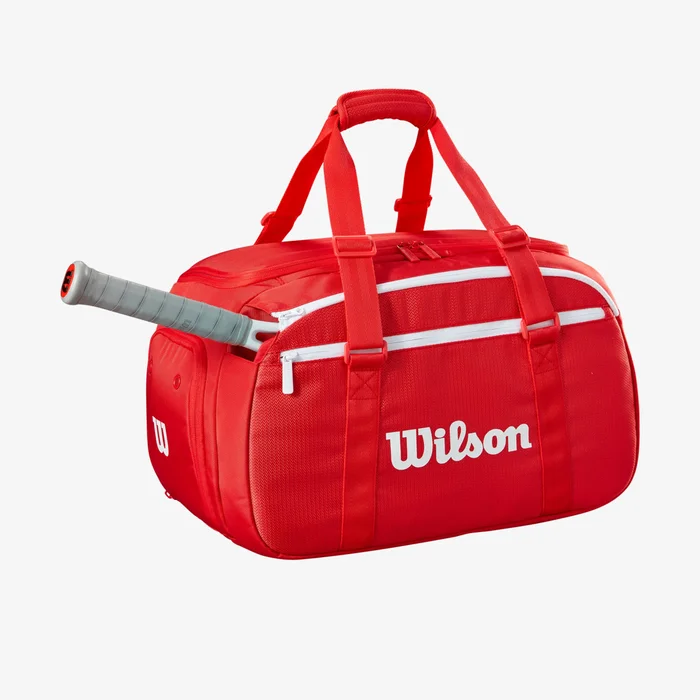 Bolsa de tenis Wilson Super Tour Small Duffel Rojo 2025