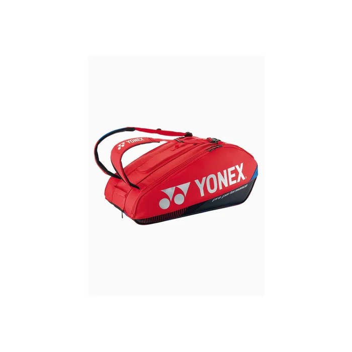 Bolsa de tenis Yonex Bolsa Pro 9 Raquetas Rojo