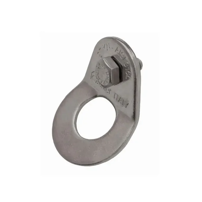 Bon Marché Plaquette spéléo inox Wing 8 mm avec vis Raumer Climbing