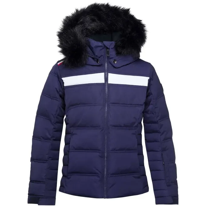 Bon Plan Rossignol GIRL HIVER POLYDOWN JKT Nocturne