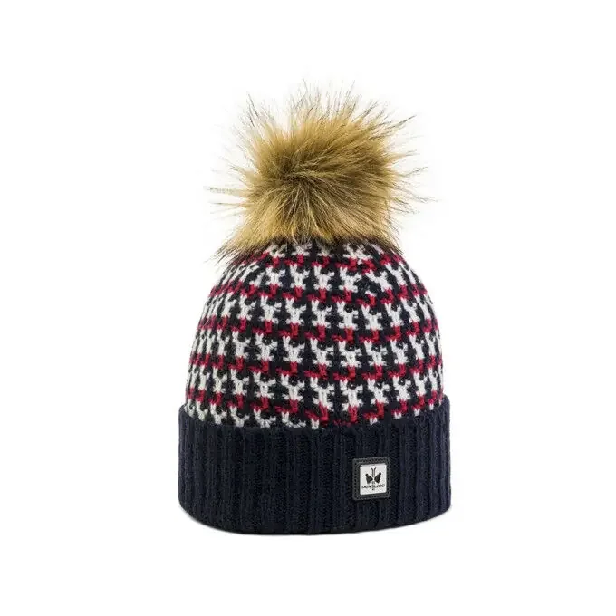 Bonnet à pompon Pipolaki LODI Marine Artisanat