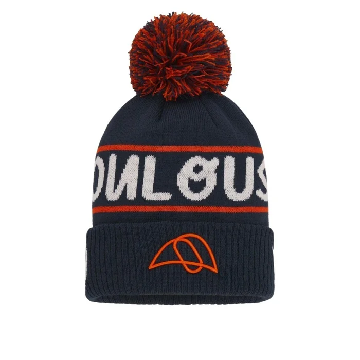 Bonnet avec pompon Macron RWC France 2023 Toulouse