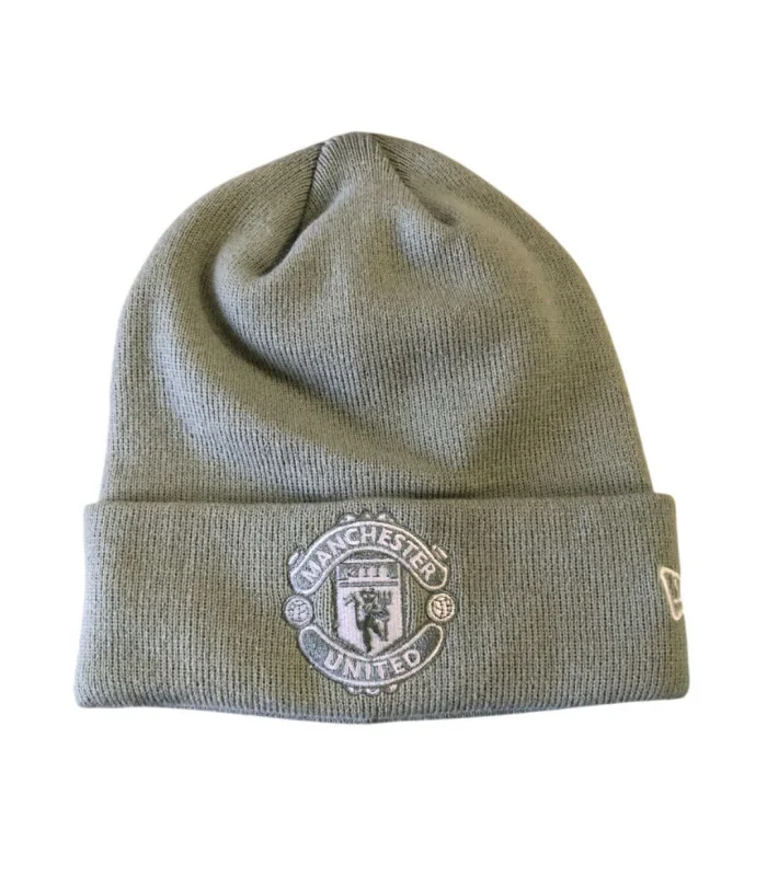 Bonnet Manchester United FC Sport New Era Taille Unique Vert