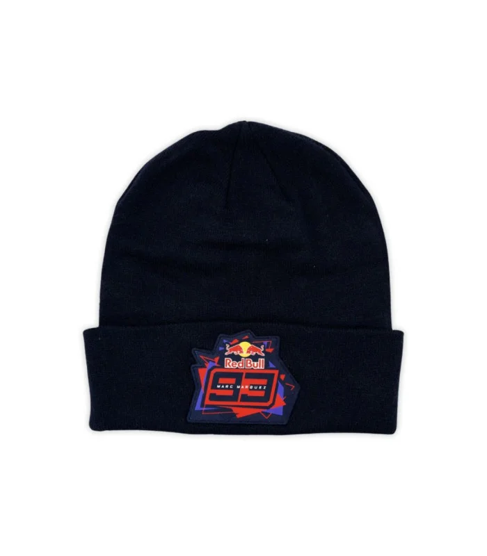 Bonnet Marc Marquez 93 Red Bull Moto GP Bleu Taille Unique Unisexe