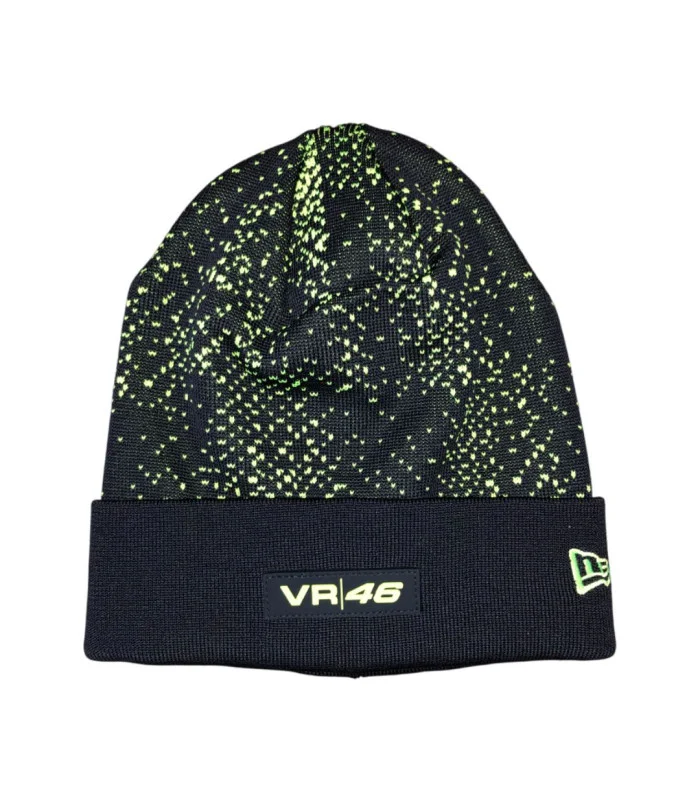 Bonnet New Era VR46 Moto GP Noir Jaune Fluo Taille Unique Adulte