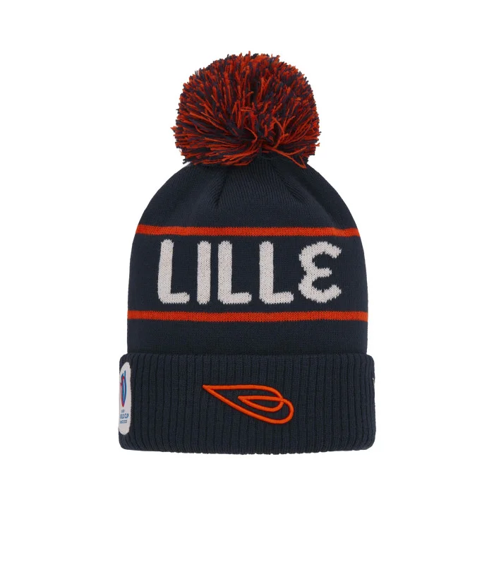 Bonnet Pompon Macron Enfant Rugby Lille World Cup 2023 Officiel