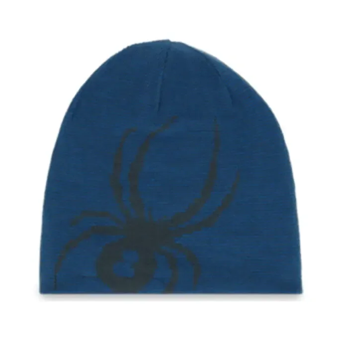 Bonnet réversible Homme Spyder Innsbruck – Slate Blue Top Vente