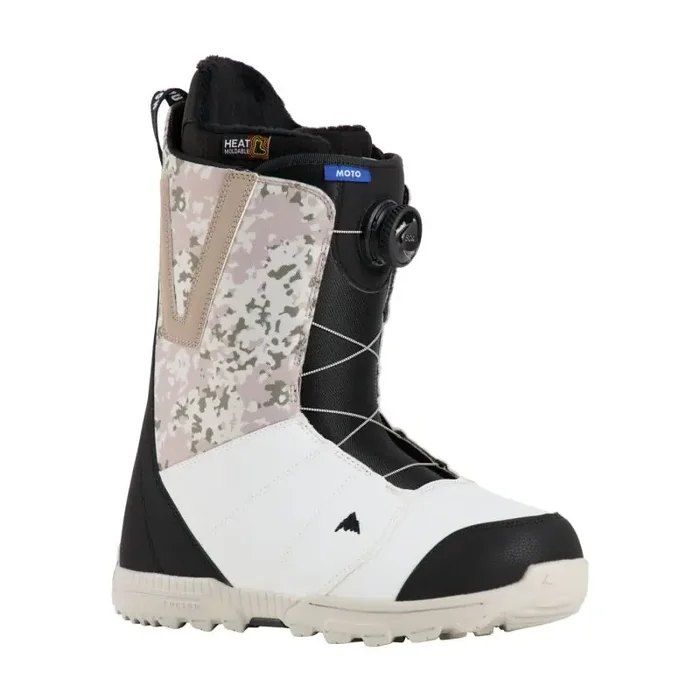 Boots burton moto boa 2025 noir-blanc-camo Nouveauté