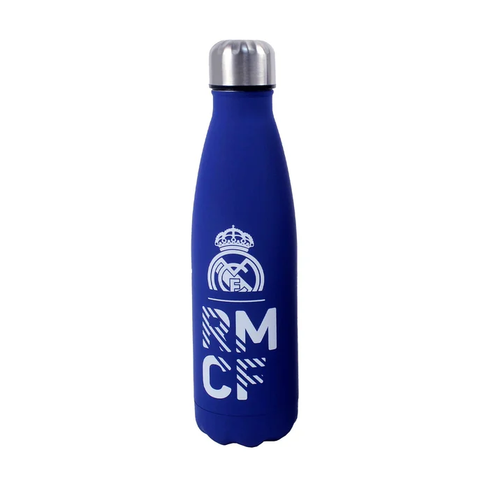 Bouteille Acier Bleue 500ml Real Madrid – Boutique Officiel Real Madrid CF