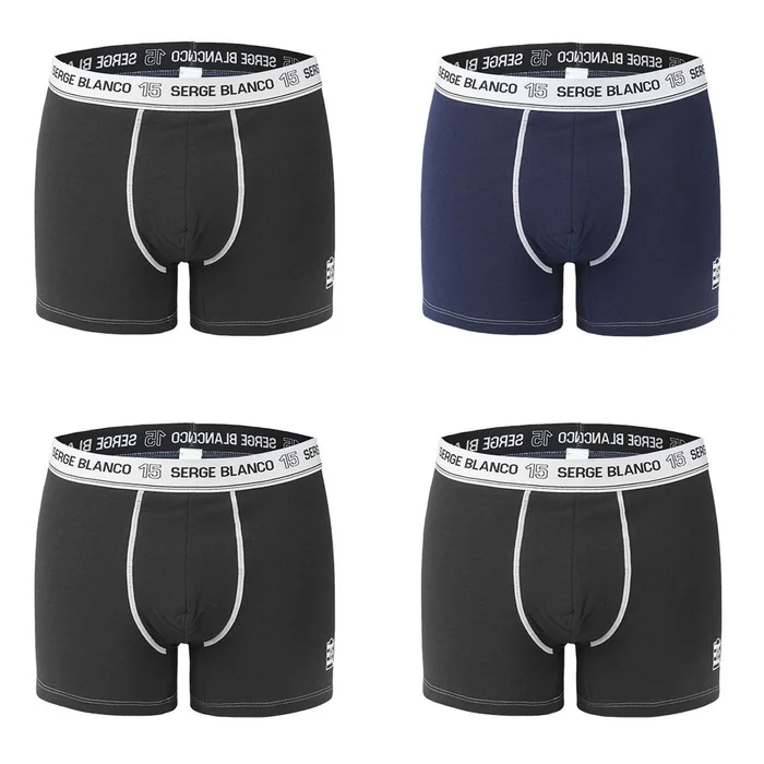 Boxer avec surpiqûres Class Serge Blanco (x4)