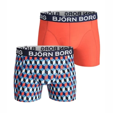 Boxer Björn Borg Men Core Geo Tile Sammy Brilliant White (2 pack)