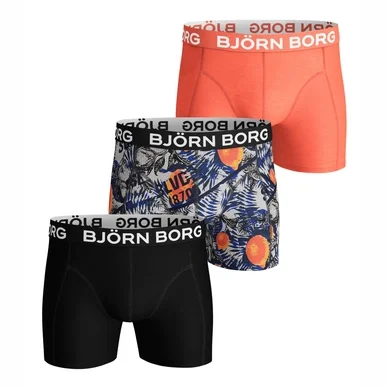 Boxer Björn Borg Men Core LA Lemon Grey Melange (Lot de 3)