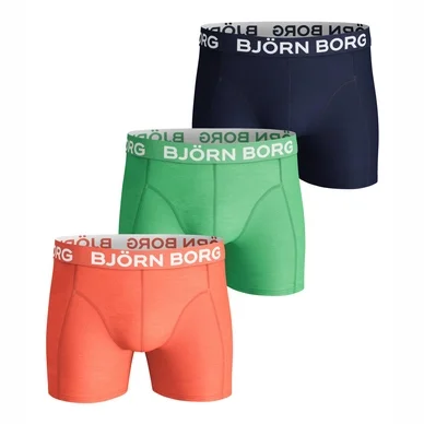 Boxer Björn Borg Men Core Seasonal Solid Fresh Melon (Lot de 3)