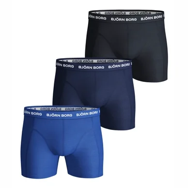 Boxer Björn Borg Men Essenstial Solid Skydiver (Lot de 3)