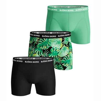 Boxer Björn Borg Men Essential LA Garden Black Beauty (Lot de 3)