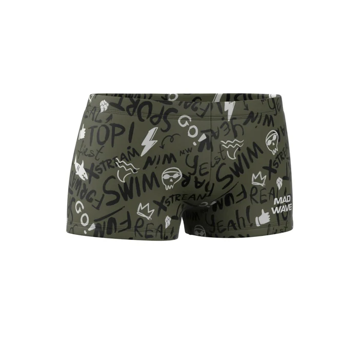 Boxer de bain enfant Mad Wave Stalker C8 [Taille M]
