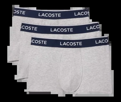 Boxer Lacoste Homme 5H3389 Silver Chine