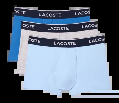 Boxer Lacoste Homme 5H3389 Vaporous/Overview-Silver