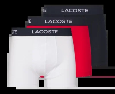 Boxer Lacoste Homme 5H7686 Navy Blue/White-Red