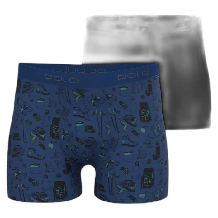 Boxer Odlo Active F-Dry Graphic (x2) [Taille S]