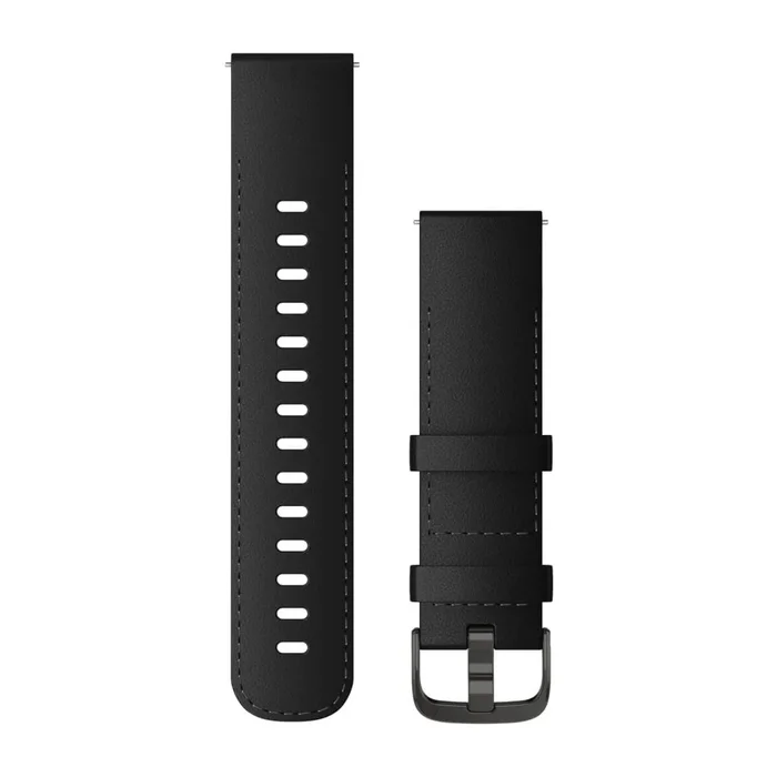 Bracelet de montre cuir Garmin Quick Release [Taille 22 mm]