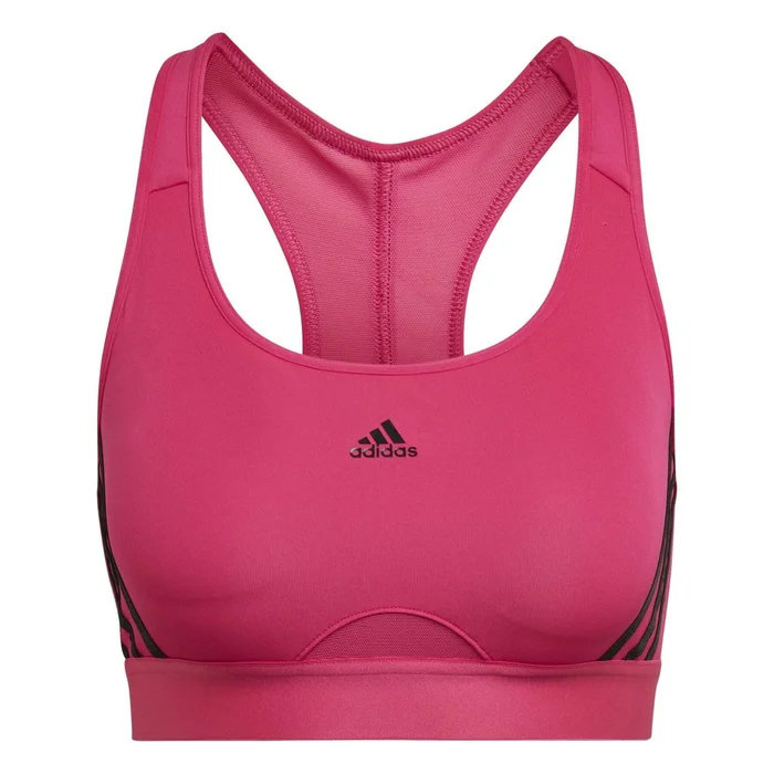Brassière d&rsquo;entraînement à maintien moyen femme adidas Powerreact