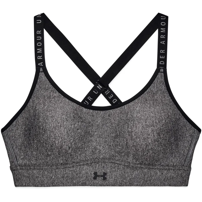 Brassière de sport à maintien modéré femme Under Armour Infinity heather cover