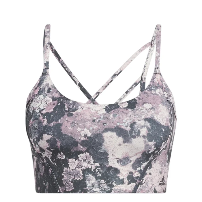 Brassière femme adidas Yoga Light-Support Long Line Graphic