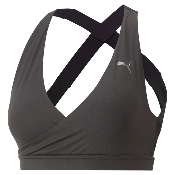 Brassière femme Puma Mid Impact Yogini Cross Over