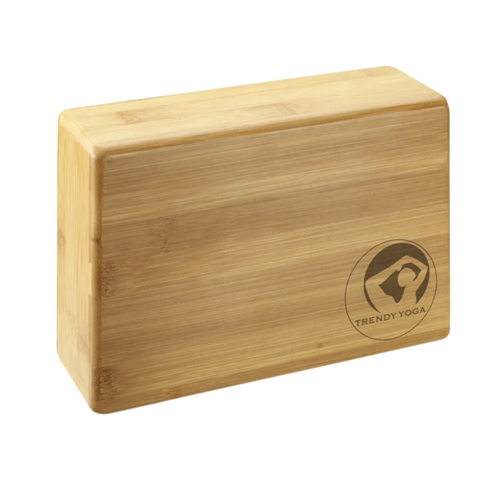 Brique Yoga bamboo Kuebler Sport [Taille 23x15x7,5 cm]