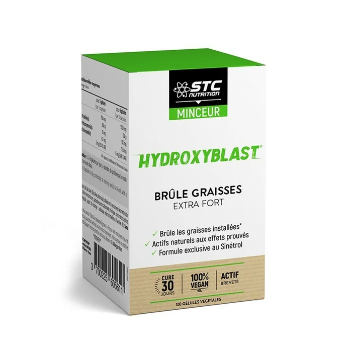 Brûle graisses hydroxyblast® STC Nutrition 120 gélules végétales en étui
