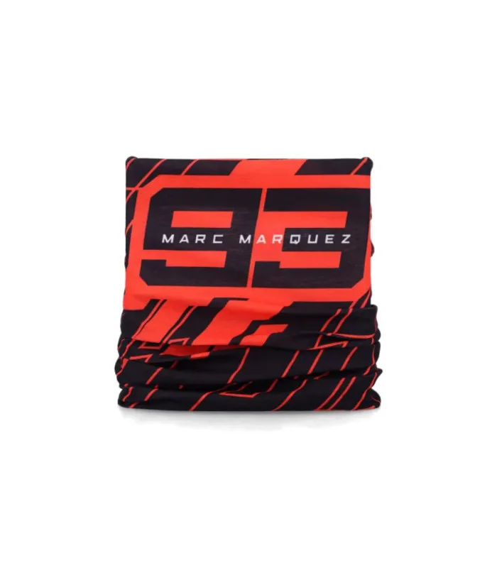 Cache-cou Marc Marquez Moto GP – Rectangles, Rouge et Noir