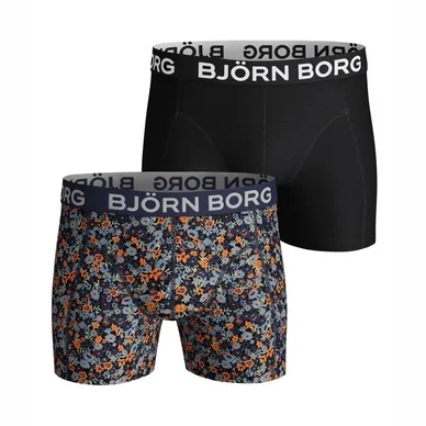 Caleçons Björn Borg Men Core Sammy Liberty Flower Black Beauty (2 pièces)