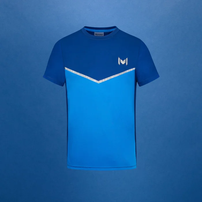 Camiseta Mouratoglou Match JR Melbourne azul