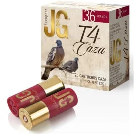 Cartuchos JG T4. 36g