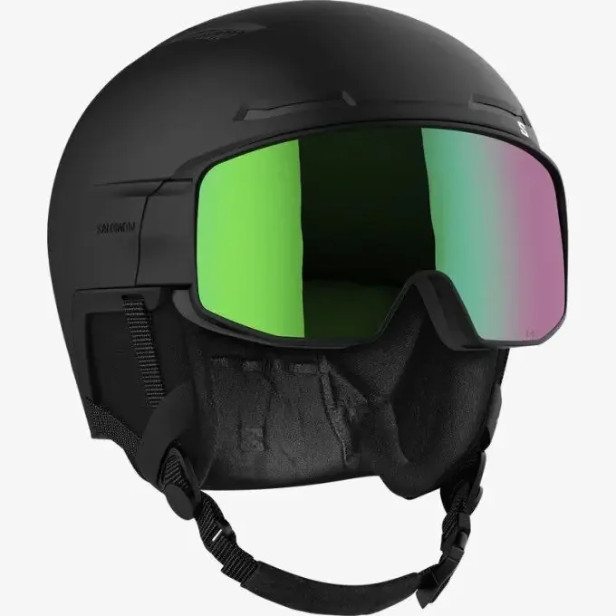 Casque à visière Salomon DRIVER PRO SIGMA Black Paiement Sécurisé