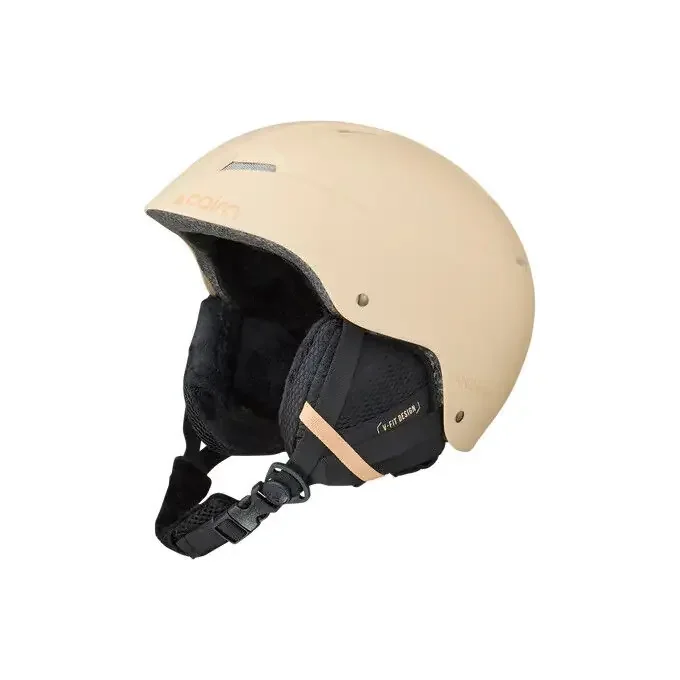 Casque de ski Cairn ANDROID Mat Sand Latte Offre Limitée