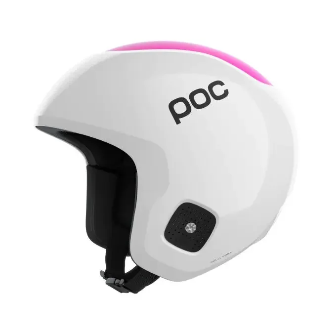 Casque de ski Poc SKULL DURA JR Hydrogen White/Fluorescent Pink Édition Limitée